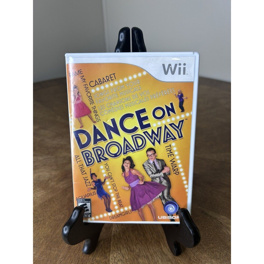 Dance on Broadway Nintendo Wii Video Game Musical Pre-owned great condition